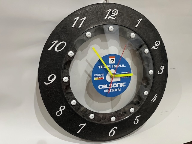  новый продукт SUPER GT TEAM IMPUL CALSONIC GTR реальное использование карбоновый * тормозной диск основа оригинал часы передний nismo Nismo Calsonic 