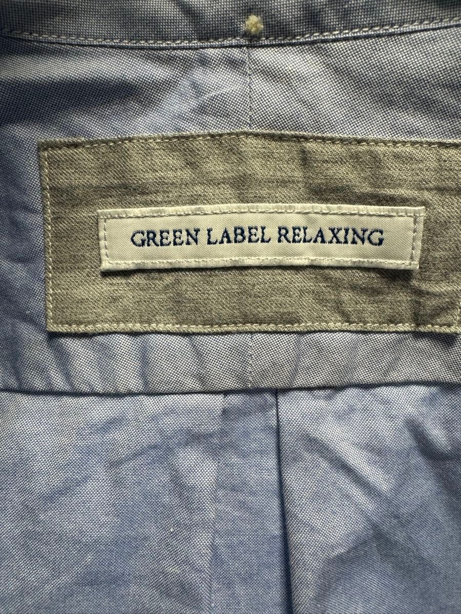 ユナイテッドアローズ　green label relaxing 長袖シャツ ボタンダウンシャツ