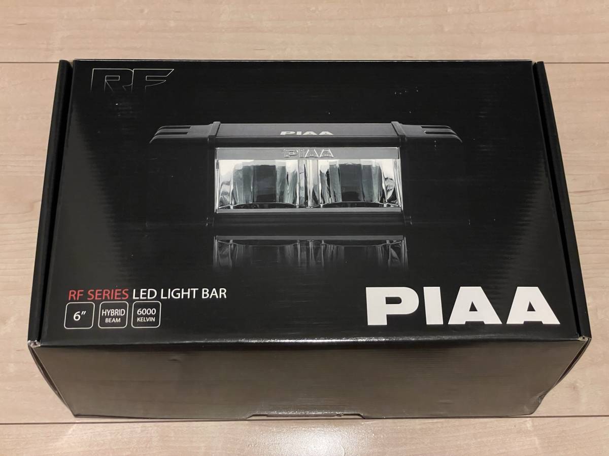 【新品未使用】PIAA RF6 ハイブリッド配光 1個 後付けランプ ラリー トライアル 林道 LED 6000K ルーフライト/ランプ/ワーク/作業灯