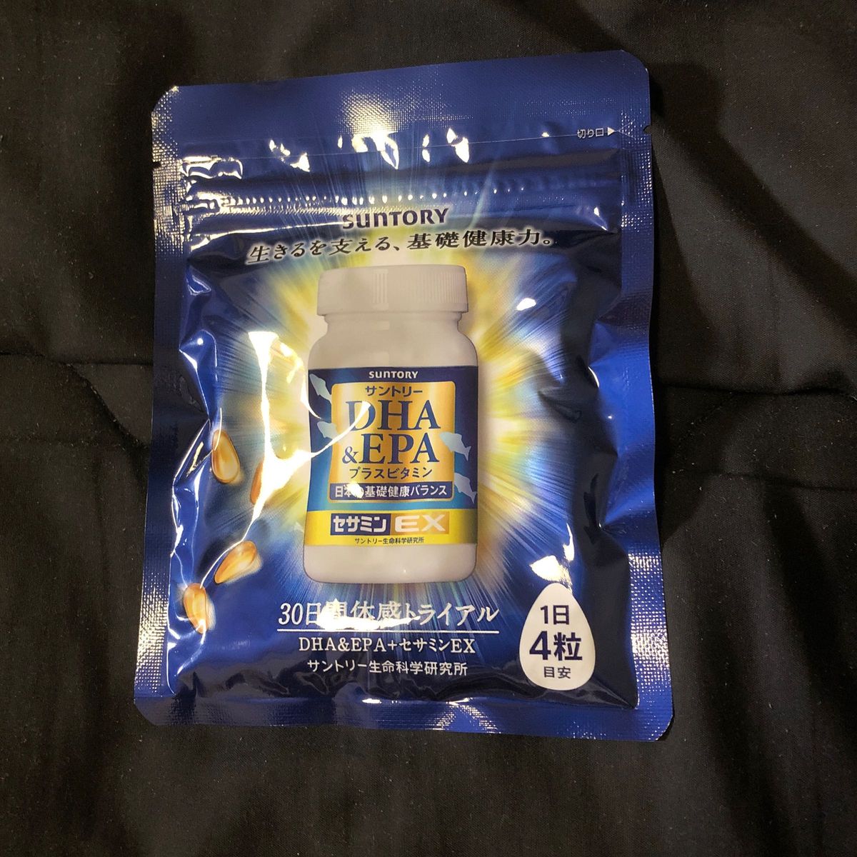 サントリー　DHA＆EPA+セサミンEX 120粒新品未開封