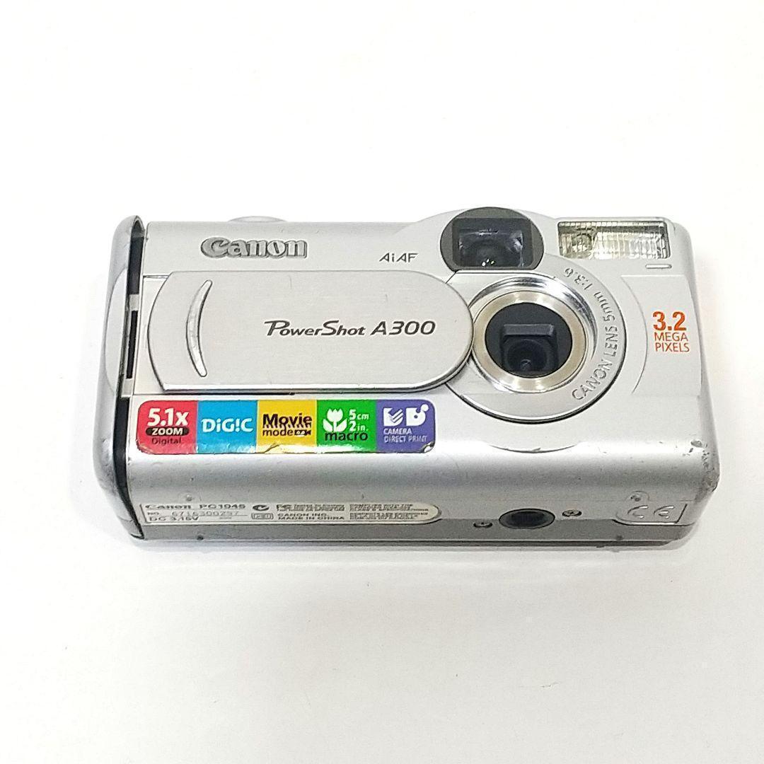 1円スタート ジャンク現状品 Canon PowerShot A300 POWERSHOT A300 キャノン パワーショット デジタルカメラ 通電OK まとめて取引不可の画像2