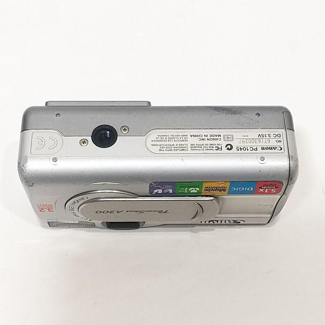 1円スタート ジャンク現状品 Canon PowerShot A300 POWERSHOT A300 キャノン パワーショット デジタルカメラ 通電OK まとめて取引不可の画像5