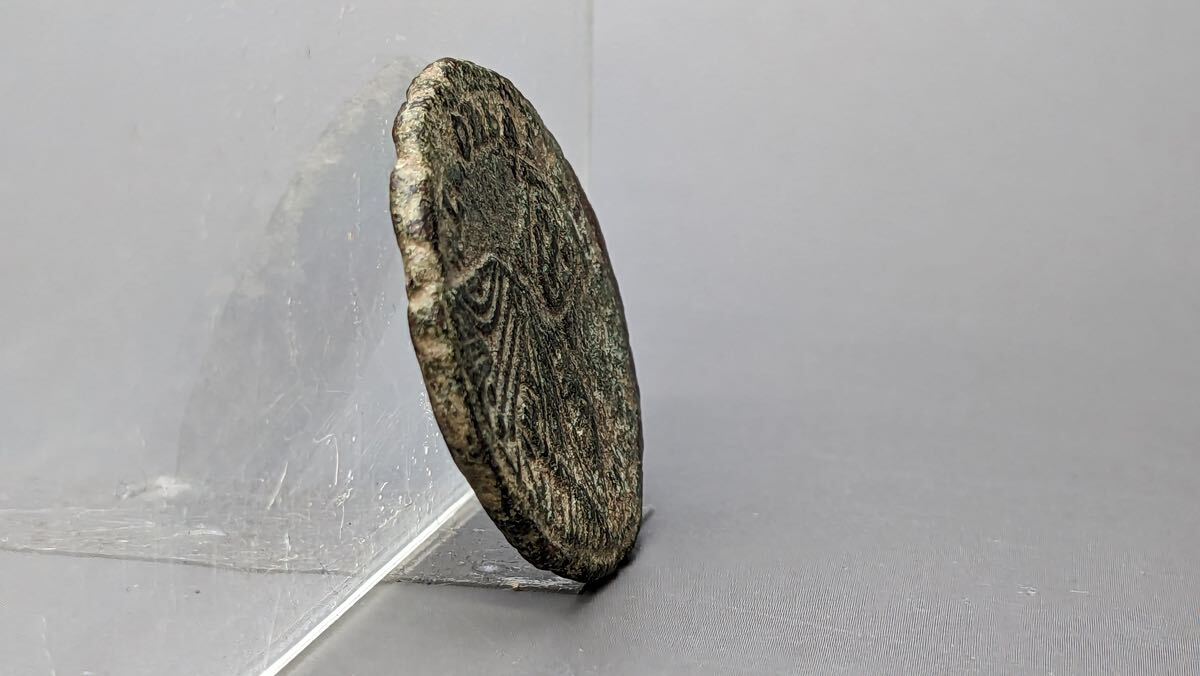 S4229 古美術 古銭 硬貨 硬幣 貨幣 外国銭 中世ヨーロッパコイン 重さ約8.42g アンティークの画像5