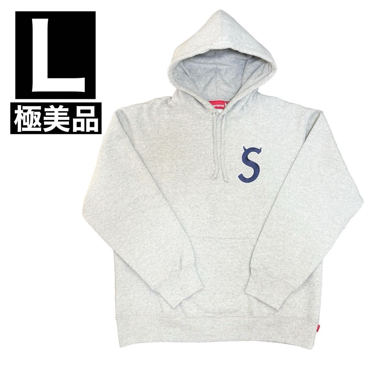 極美品】堀米雄斗着用 シュプリーム パーカー Sロゴ ツノ L 極美品】堀米雄斗着用 シュプリーム パーカー Sロゴ ツノ L