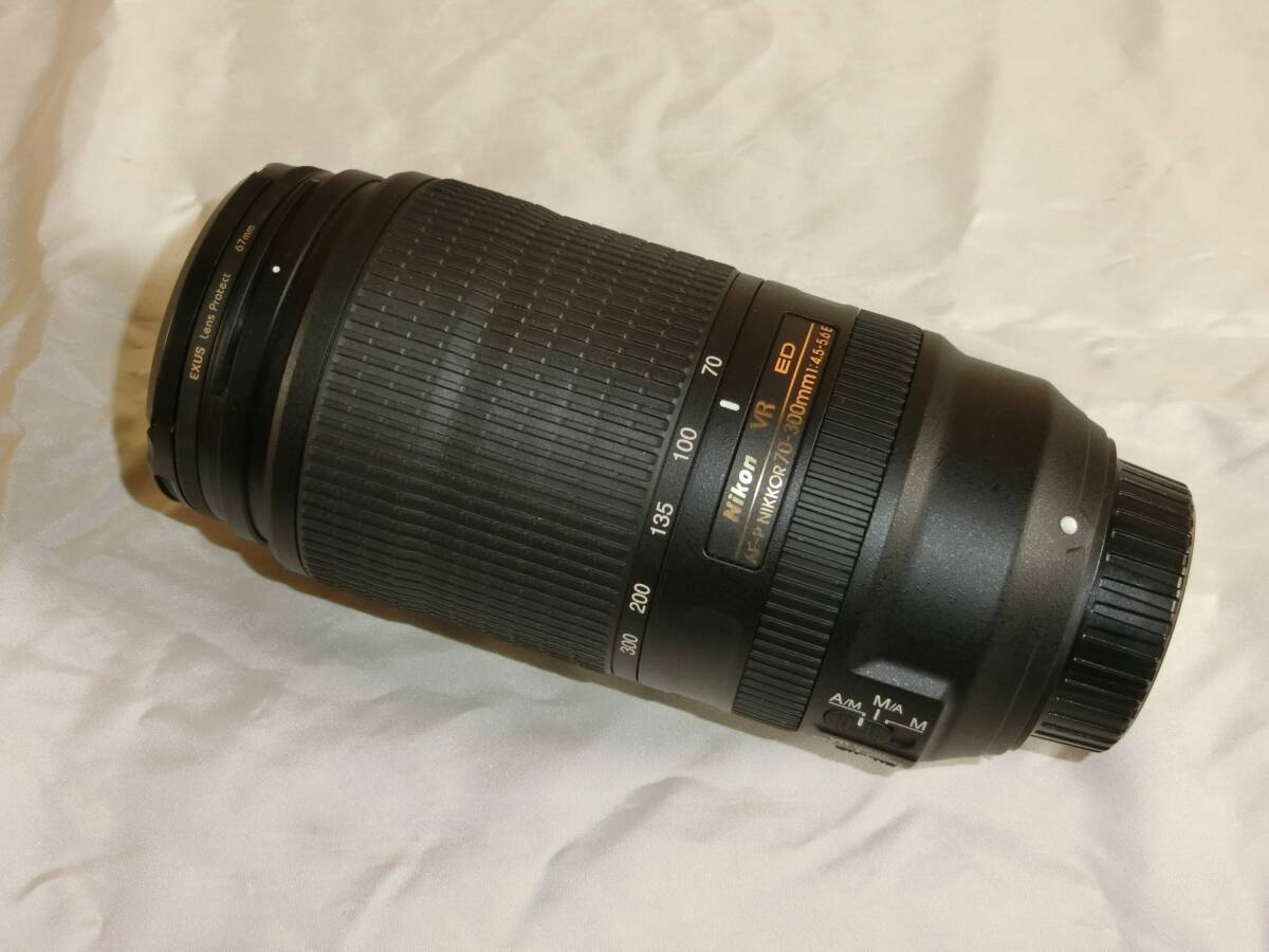 激安!! 美品!! ニコンAF-P NIKKOR 70-300mm f/4.5-5.6E ED VR フルサイズ対応の画像2