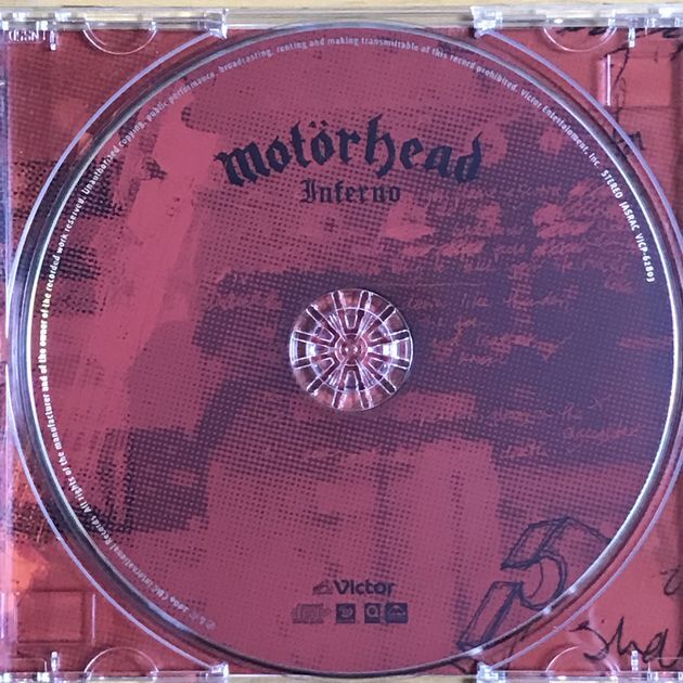 帯付国内盤 CDエキストラ仕様 Motorhead : モーターヘッド / Inferno:インフェルノの画像5