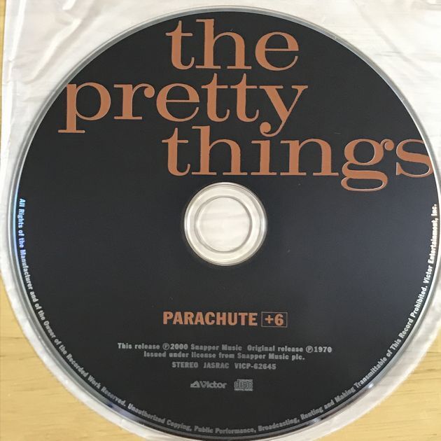 帯付国内盤(紙ジャケ仕様) The Pretty Things:プリティ・シングス / Parachute:パラシュート＋６の画像6