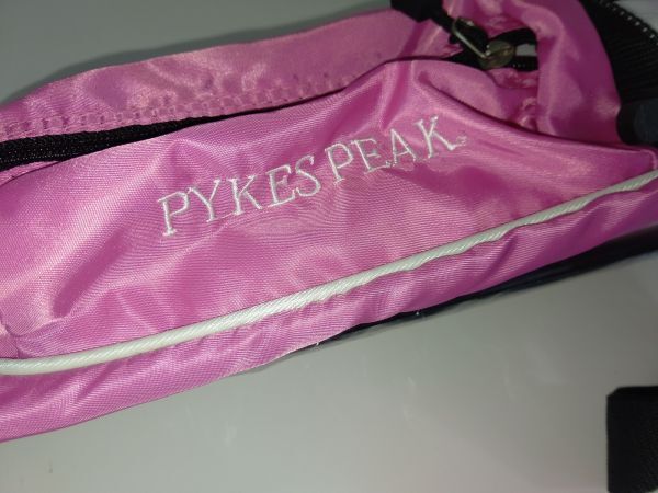 【1円出品】PYKES PEAK パイクスピーク ゴルフ セルフスタンド クラブケース キャディバッグ フード付きの画像5