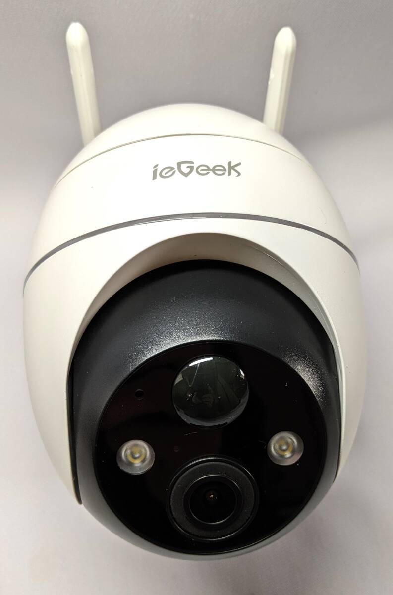 ieGeek ソーラーPTZバッテリーセキュリティカメラ ZS-GX1S ホワイト の画像2