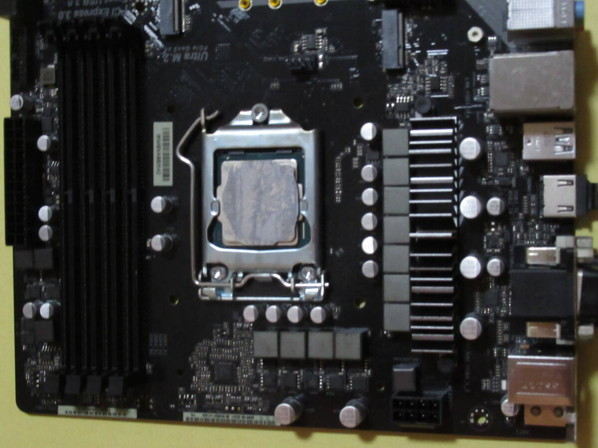 Asrock Z370 Pro4 Intel Core i7-8700 セット  ジャンクの画像2