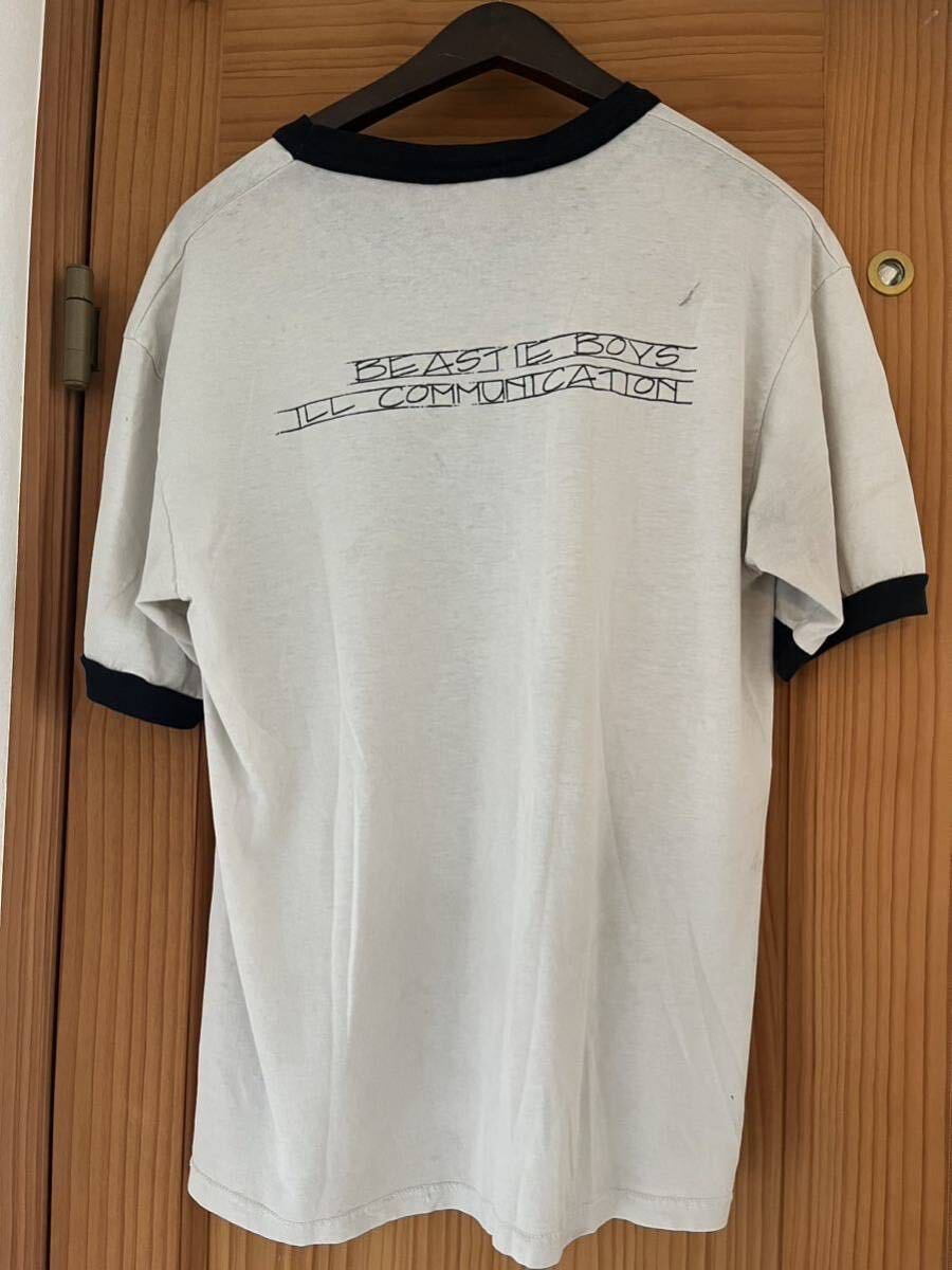 ビースティ・ボーイズ ビンテージ Tシャツ 半袖 リンガーの画像4