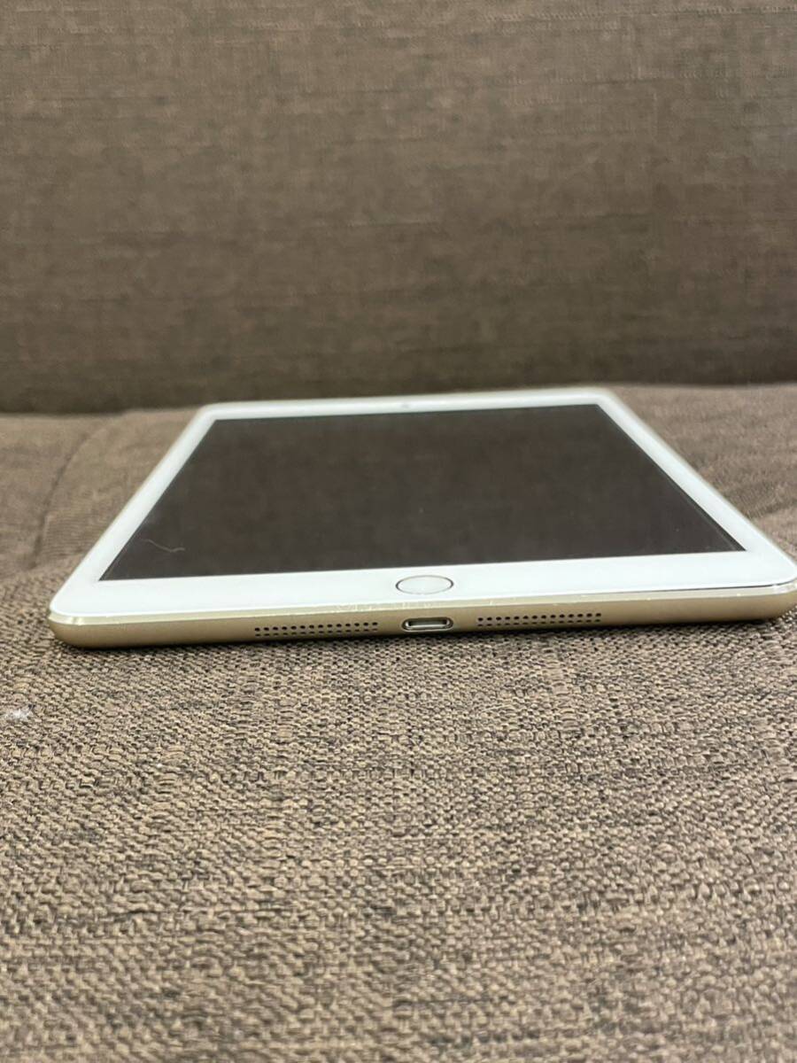 iPad mini 3 64GB Wi-Fi ＋ Cellular ゴールド SIMフリー 中古品の画像9