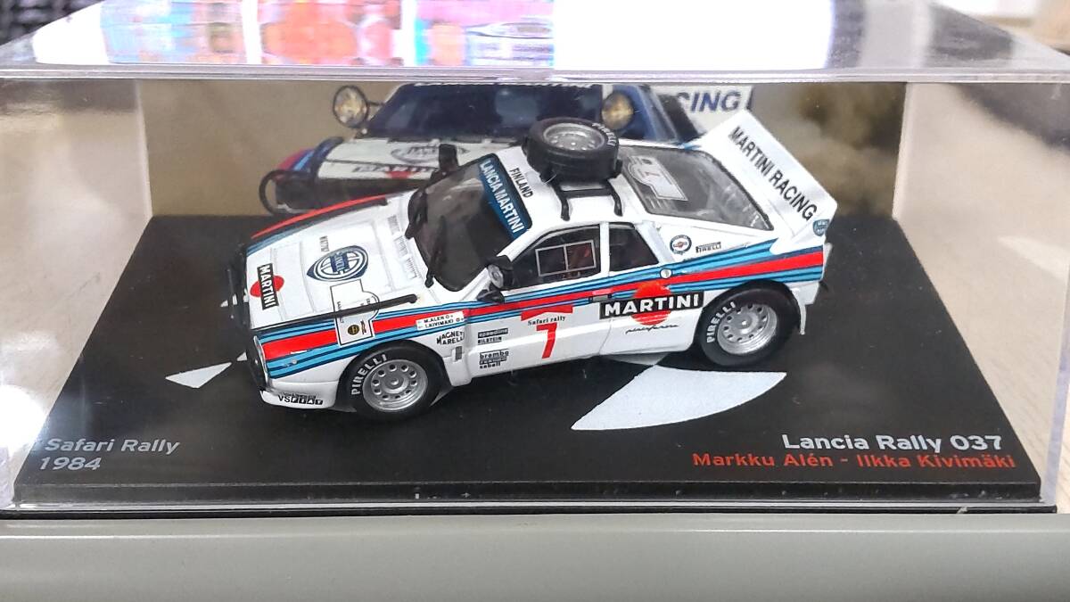 【中古品】 1/43 ランチア デアゴスティーニ ラリーカーコレクション ミニカーのみの画像1