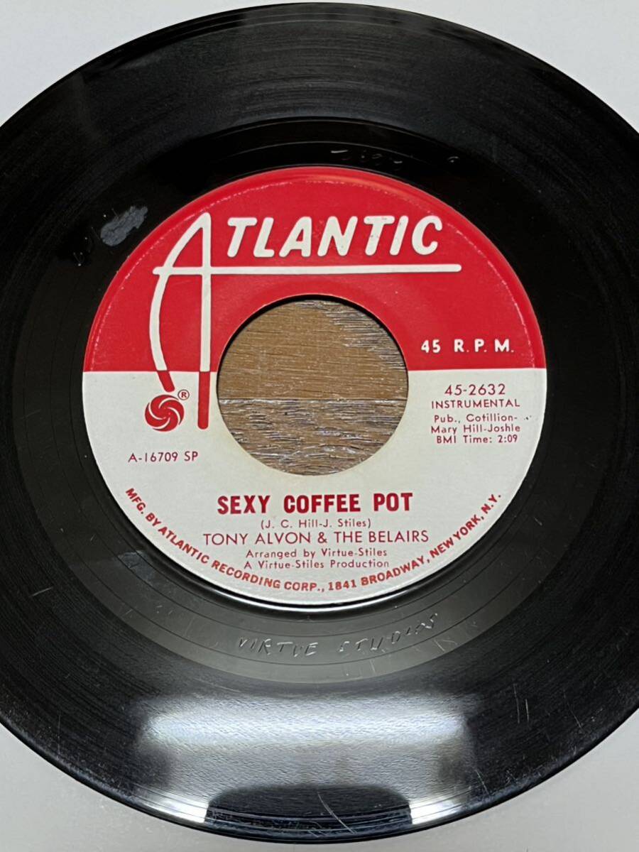 Deep Funk 45 US Original / Tony Alvon & The Belairs/ Boom-Boom-Boom/ Sexy Coffee Pot/break keb darge northern soul modern soulの画像1