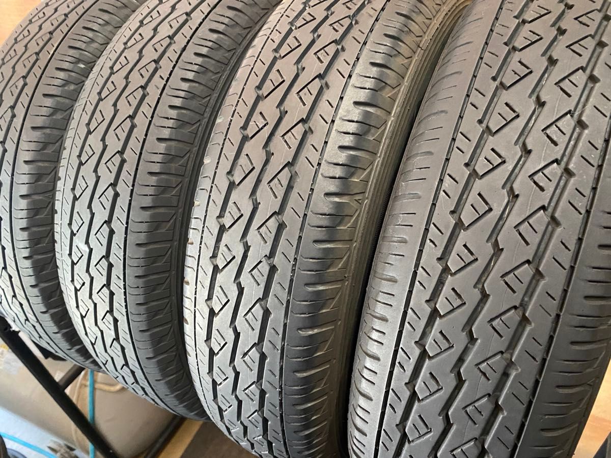 T-154【2023年製造】ブリヂストン K370 145/80R12 80/78N LT！4本！N-VAN・バモス・軽トラ