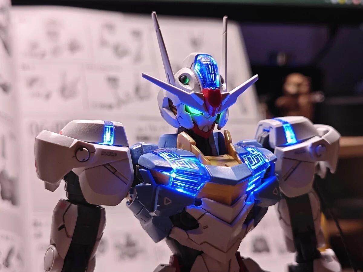 FULL MECHANICS 1/100 GUNDAM AERIAL ガンダムエアリアル用LEDユニット_画像2