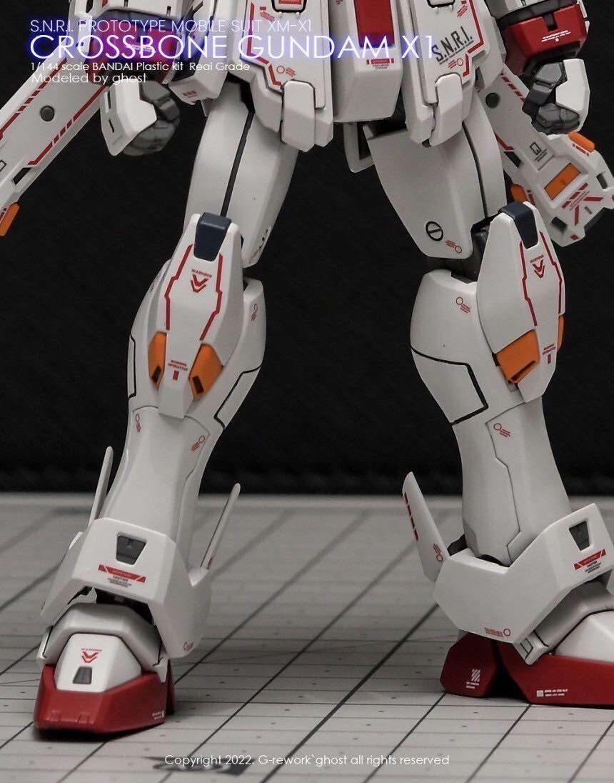 RG 1/144 XM-X1クロスボーン・ガンダムX1専用水転写式デカール_画像7