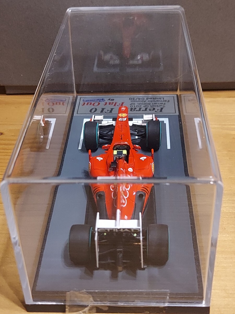 1/43 ロム製作  フェラーリ F10   F.アロンソ  フェラーリ 800戦の画像3