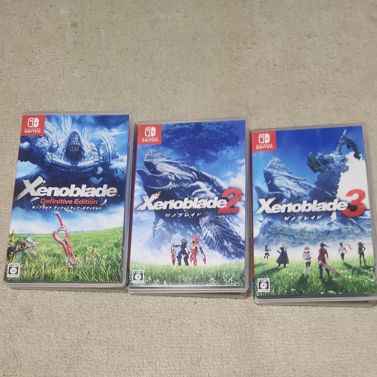 Nintendo Switch　Xenoblade1.2.3のセット中古GW値引き中！！