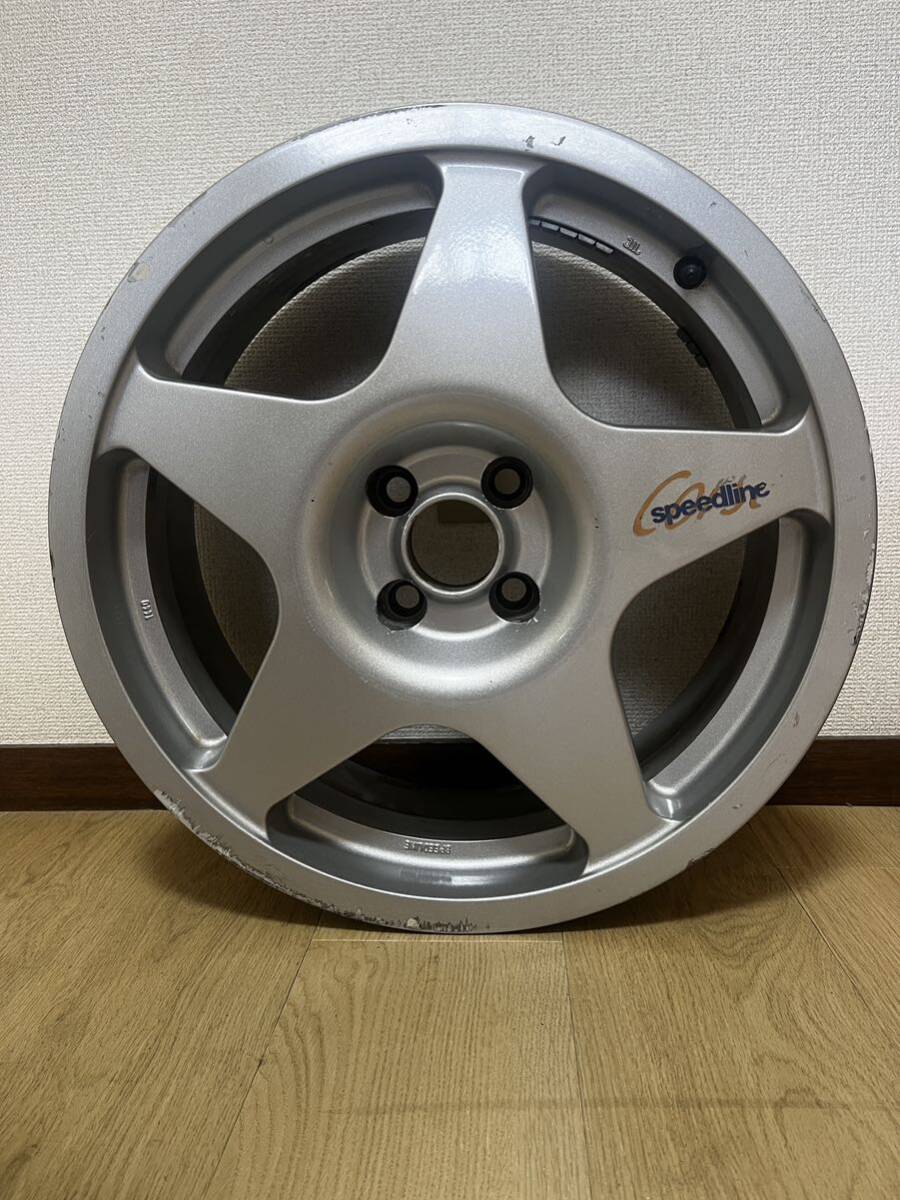 SPEEDLINE(スピードライン) 17インチホイール 希少物 アルミホイール 7J PCD98 ハブ径58 4本セットの画像3