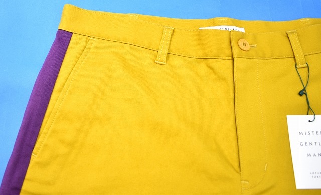 MISTERGENTLEMAN (ミスタージェントルマン) SIDE LINE SHORTS サイド