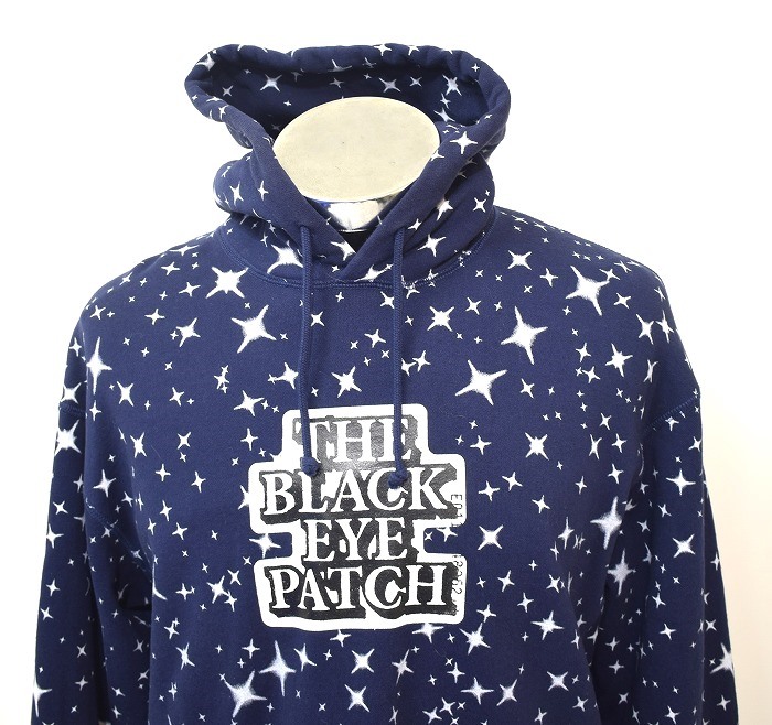 BLACK EYE PATCH (ブラックアイパッチ) OG Label Star Patterned Hoodie オージー ラベル スター パターン フーディー 総柄パーカーSweat _画像3