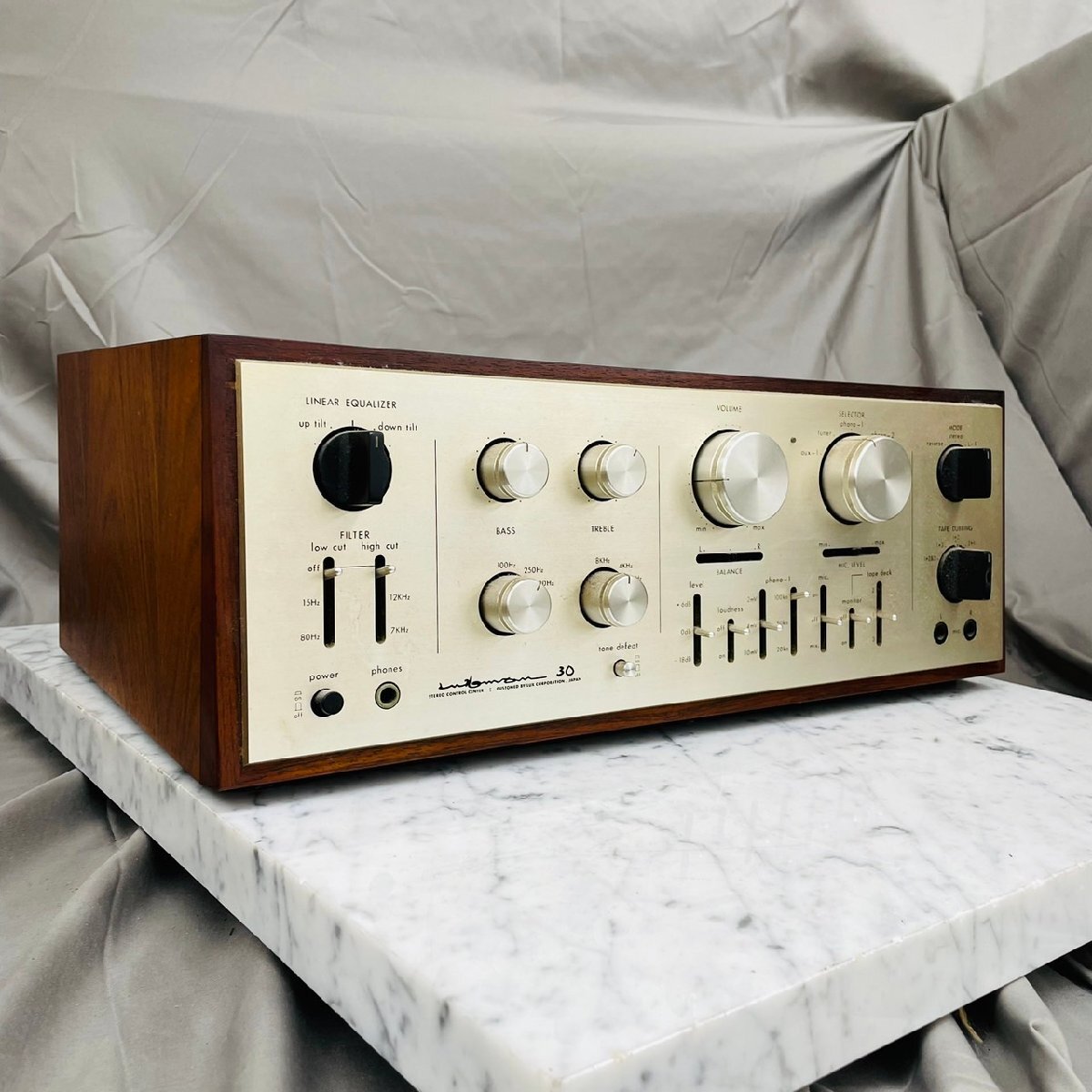 P1675☆【ジャンク】LUXMAN ラックスマン 管球式コントロールアンプ CL30