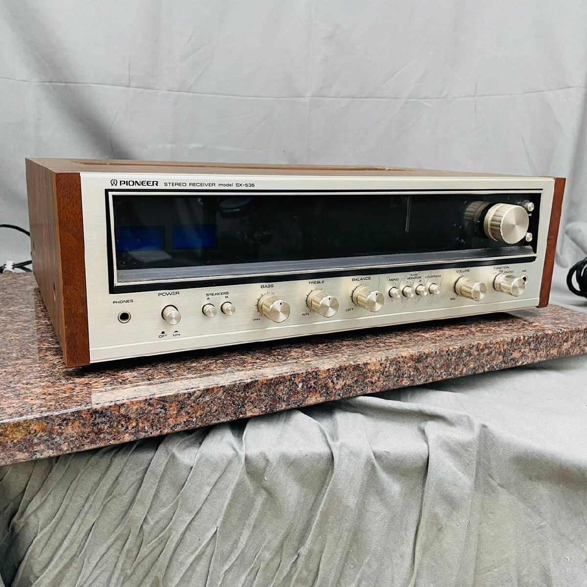 P979☆【ジャンク】Pioneer パイオニア SX-535 ステレオレシーバー