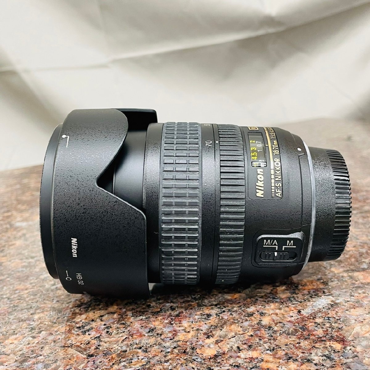 P1560☆【現状品】Nikon ニコン AF-S NIKKOR 18-70mm F3.5-4.5G ED レンズの画像3