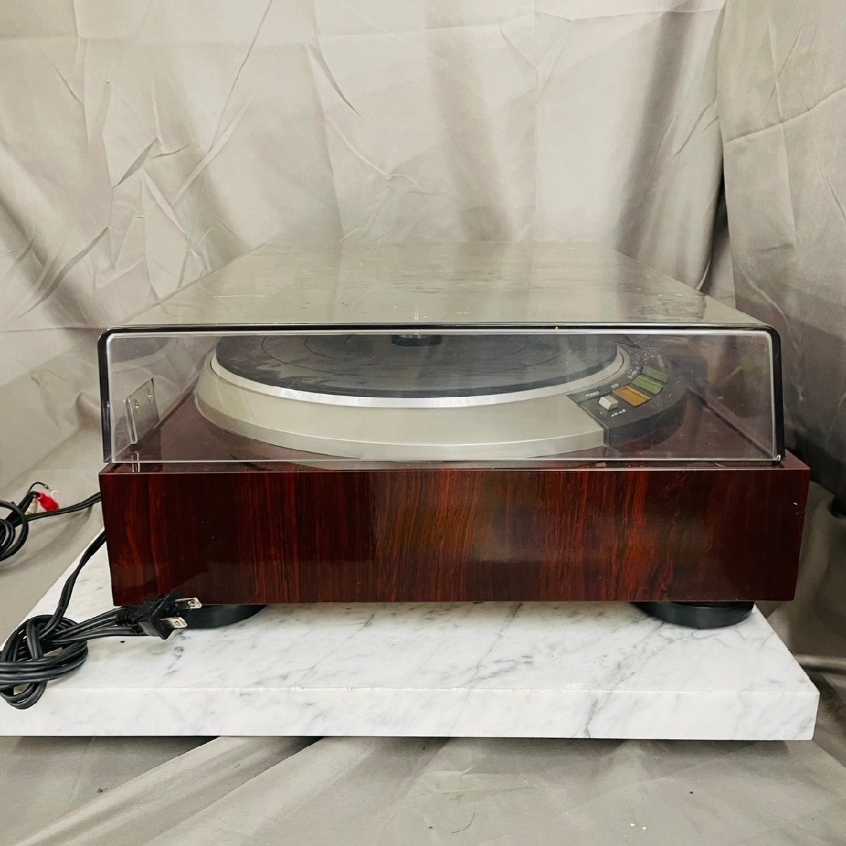 P1809*[ present condition goods ]DENON Denon DP-57L turntable record player strut arm attaching .