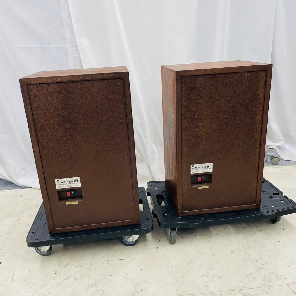 P1818*[ used ][2 mouth ]SANSUI Sansui SP/LE8T speaker pair 