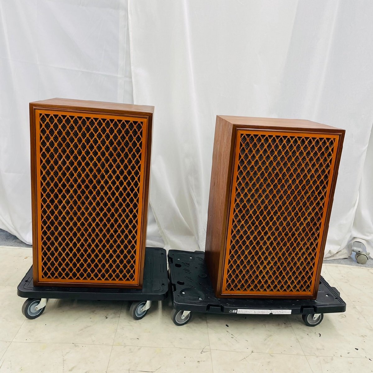 P1818*[ used ][2 mouth ]SANSUI Sansui SP/LE8T speaker pair 