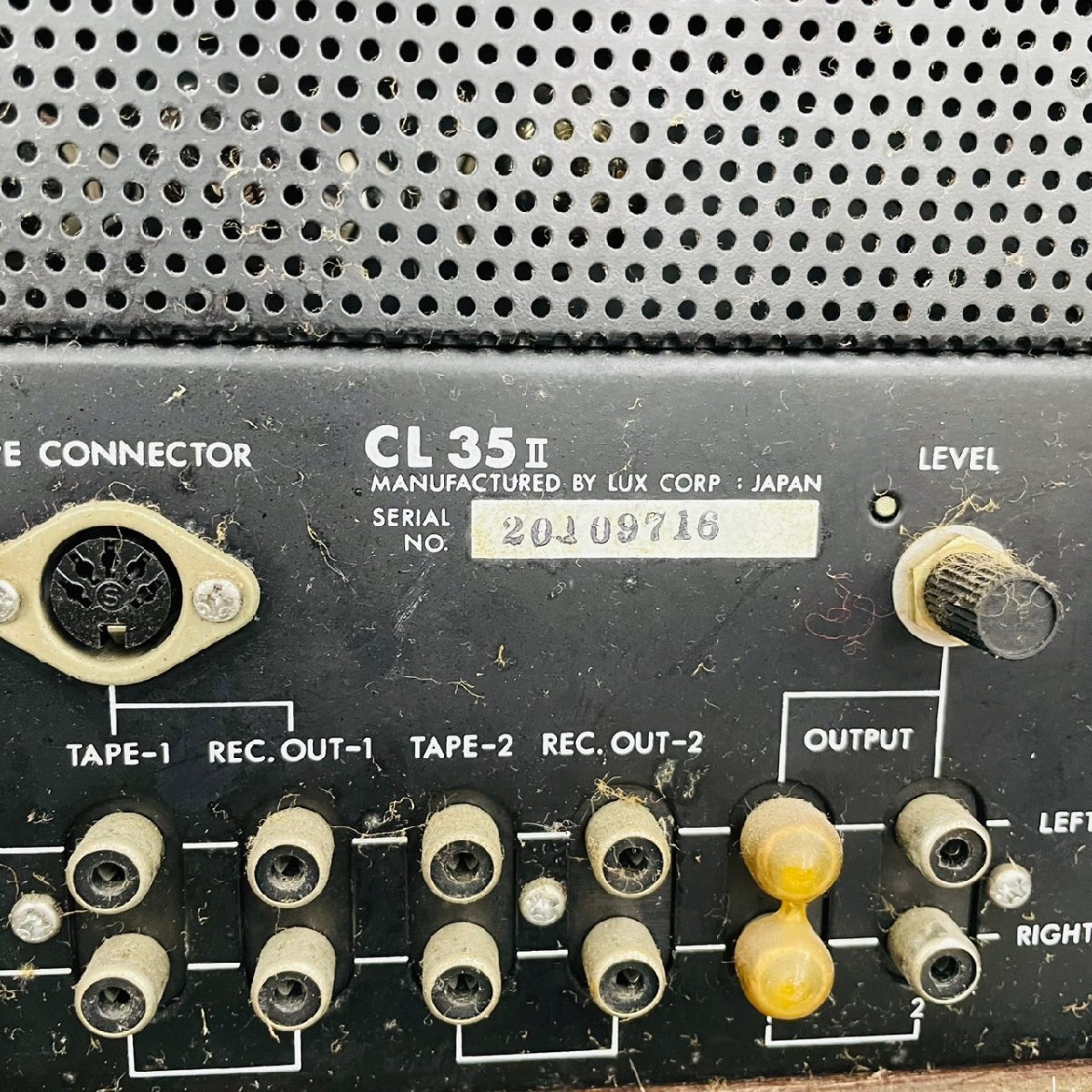 P1821*[ used ]LUXMAN Luxman tube lamp type control amplifier CL35II
