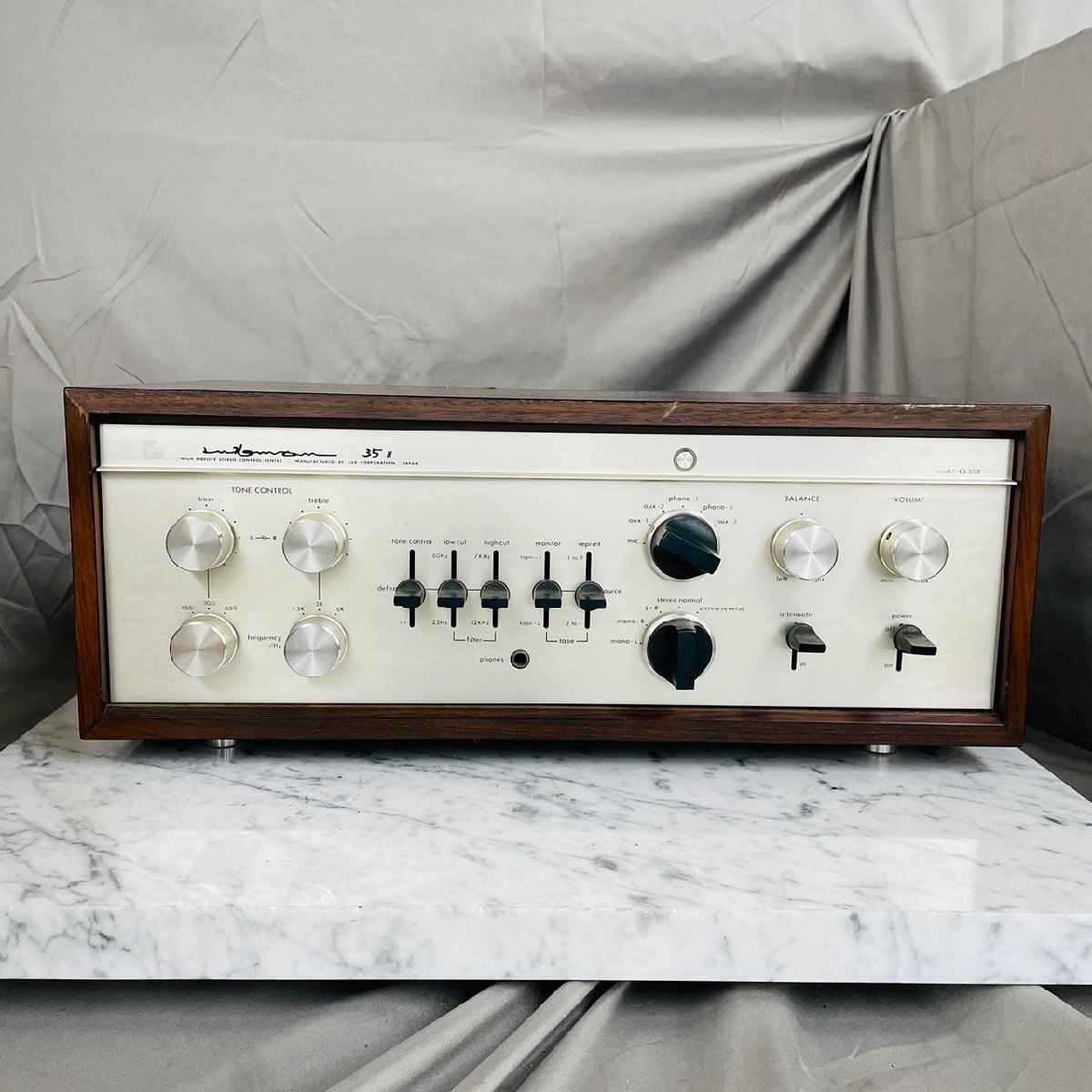 P1821*[ б/у ]LUXMAN Luxman труба лампочка тип контроль усилитель CL35II