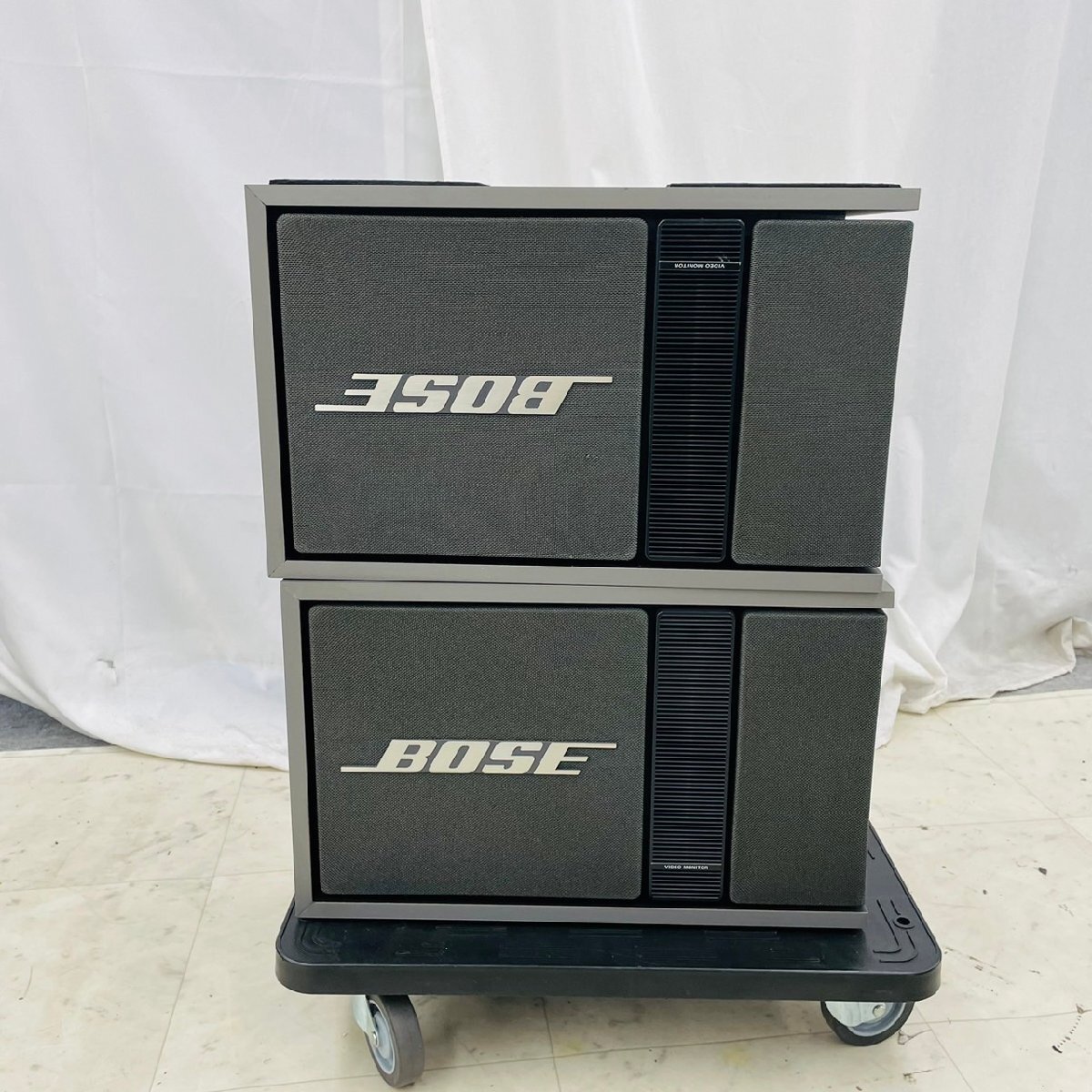 P1862☆【中古】 BOSE ボーズ 301 HI-FI VIDEO MONITOR-II スピーカー ペア_画像3