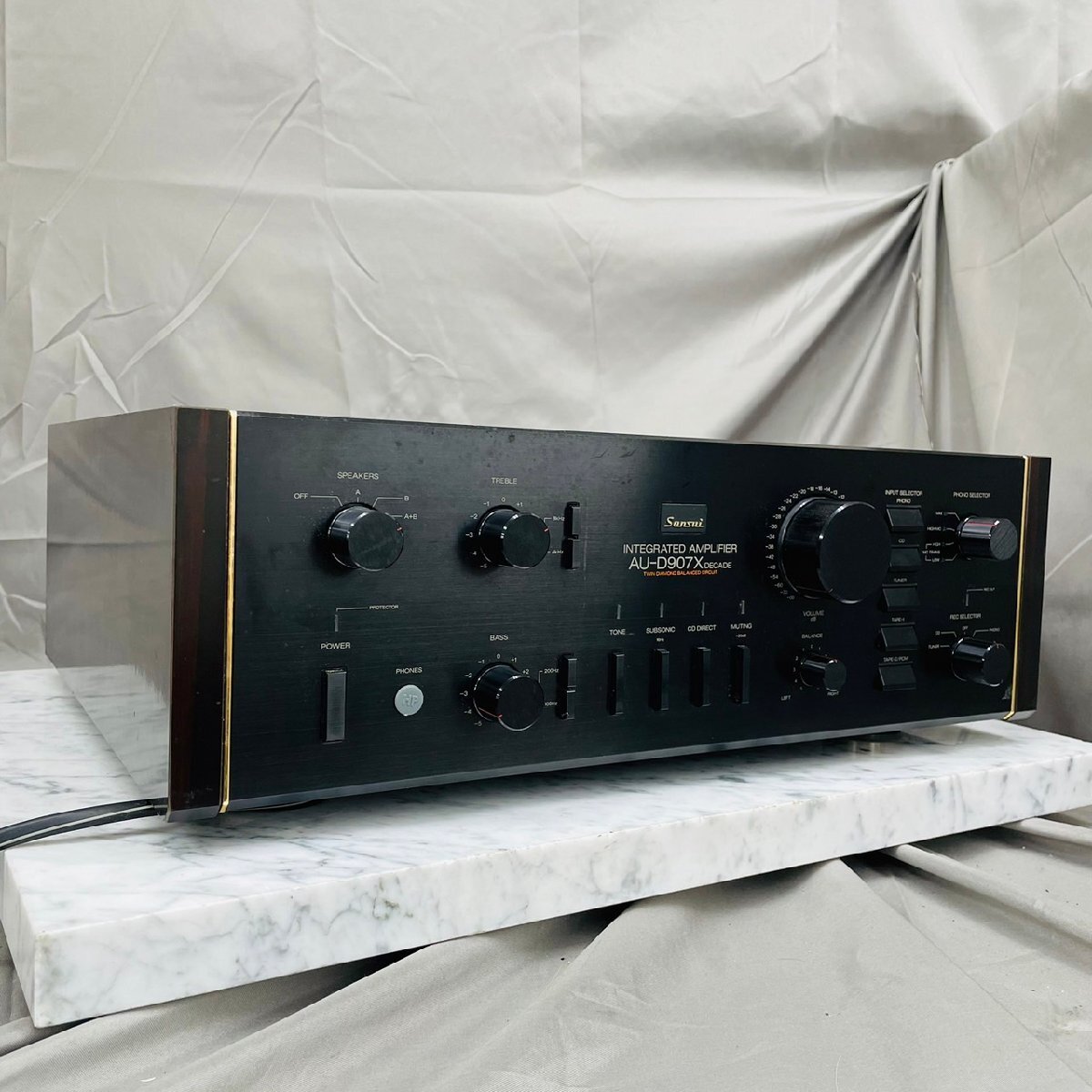 P1877☆【中古】SANSUI サンスイ プリメインアンプ AU-D907X DECADE_画像1