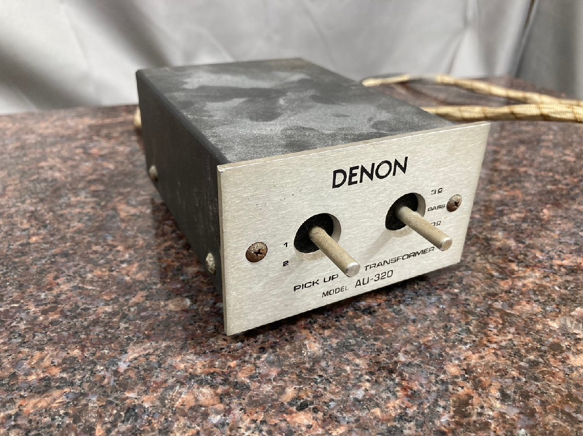 P1548☆【中古】DENON デノン AU-320 昇圧トランス_画像1