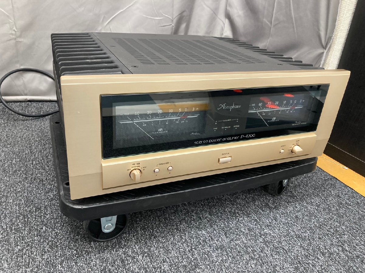 P1507*[ Junk ]Accuphase Accuphase P-4200 усилитель мощности 