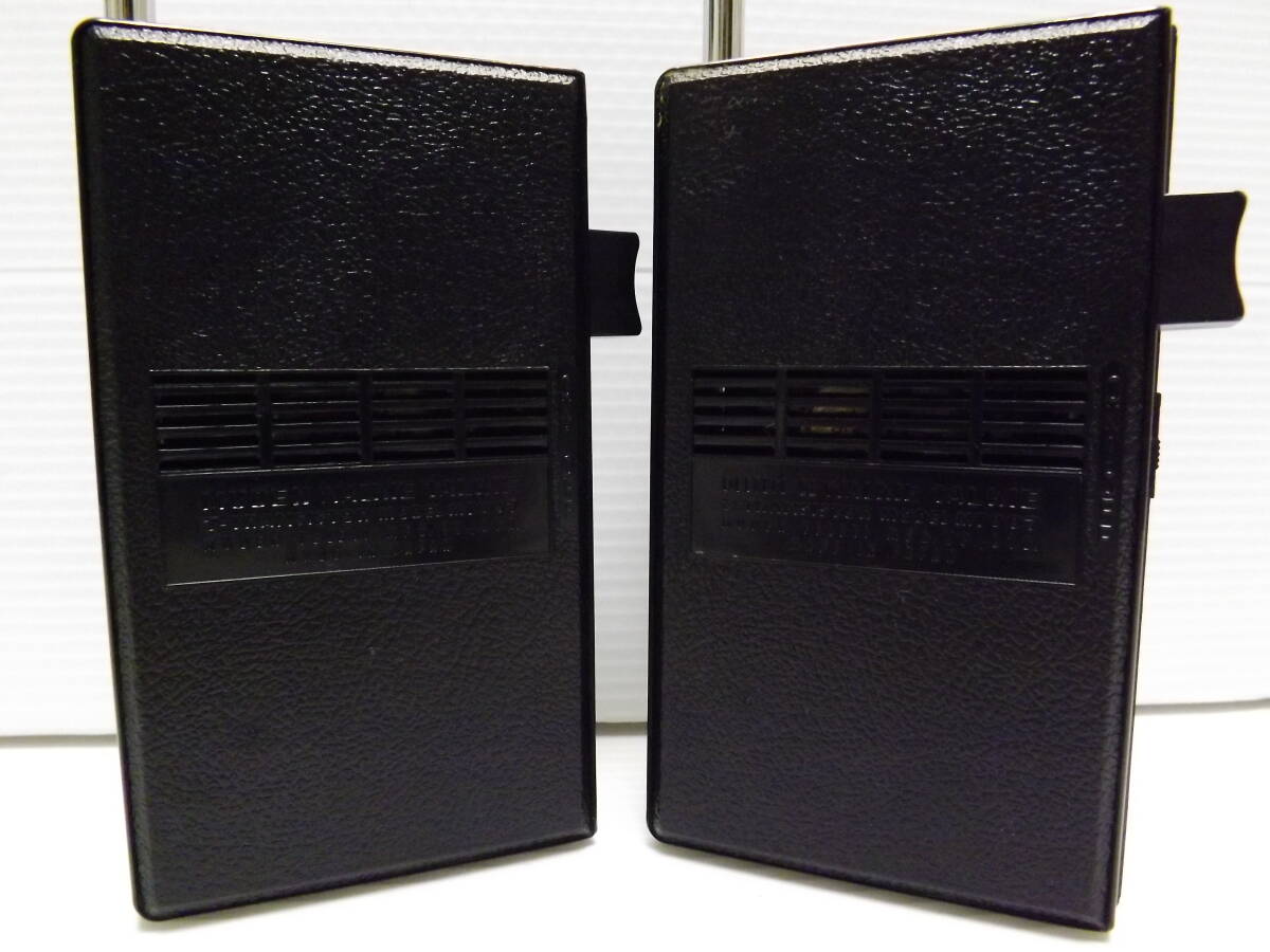 昭和レトロ トランシーバー ムデン モデル007シリーズ コールサイン 呼出装置付の画像4