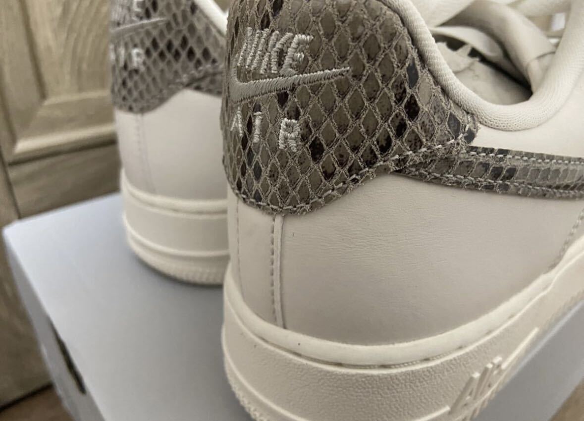 28cm NIKE WMNS AIR FORCE1 Low '07 Phantom ナイキ ウィメンズ エアフォース1 ロー '07 ファントム SNAKE スネーク　新品　DD8959-002