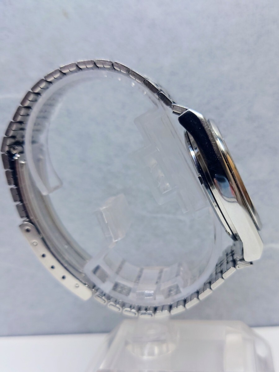 稼働品 セイコー SEIKO クオーツ QUATZ シルバーウェーブ Silver Wave 7121-7010 ノンデイト メンズ 腕時計 _画像5