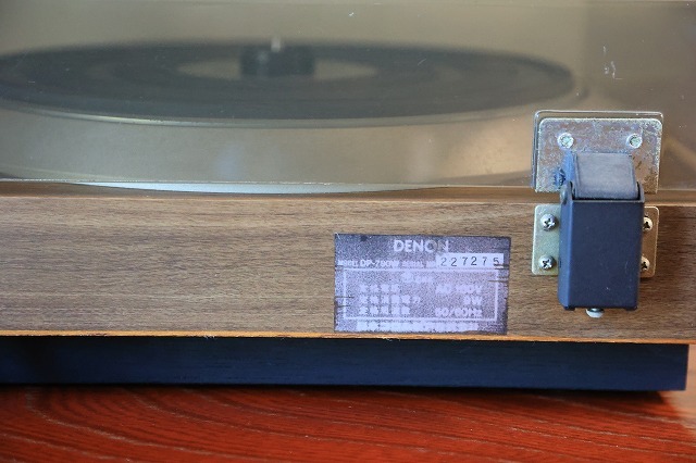 DENON　DP-790W　カートリッジSHUR　V15TYPEⅢ付　（ジャンク扱い）_画像6