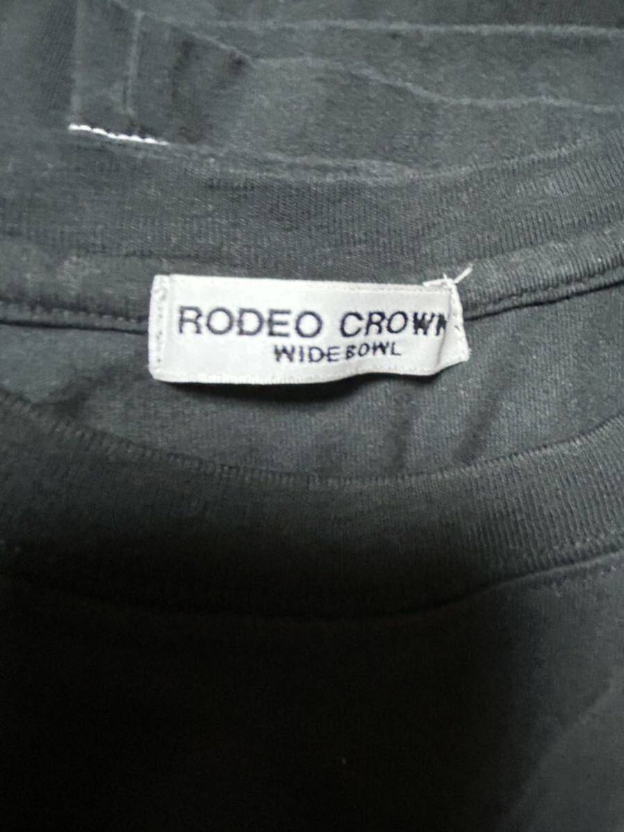 【 RODEO CROWNS★ロデオクラウンズ】ワンピース・カラーステッチロングワンピース・ブラック・Fサイズの画像8