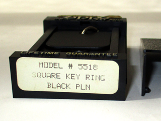 ジッポースクエアキーリング/ZIPPO SQUARE KEY RING★BLACKPLN #5580☆希少_画像6