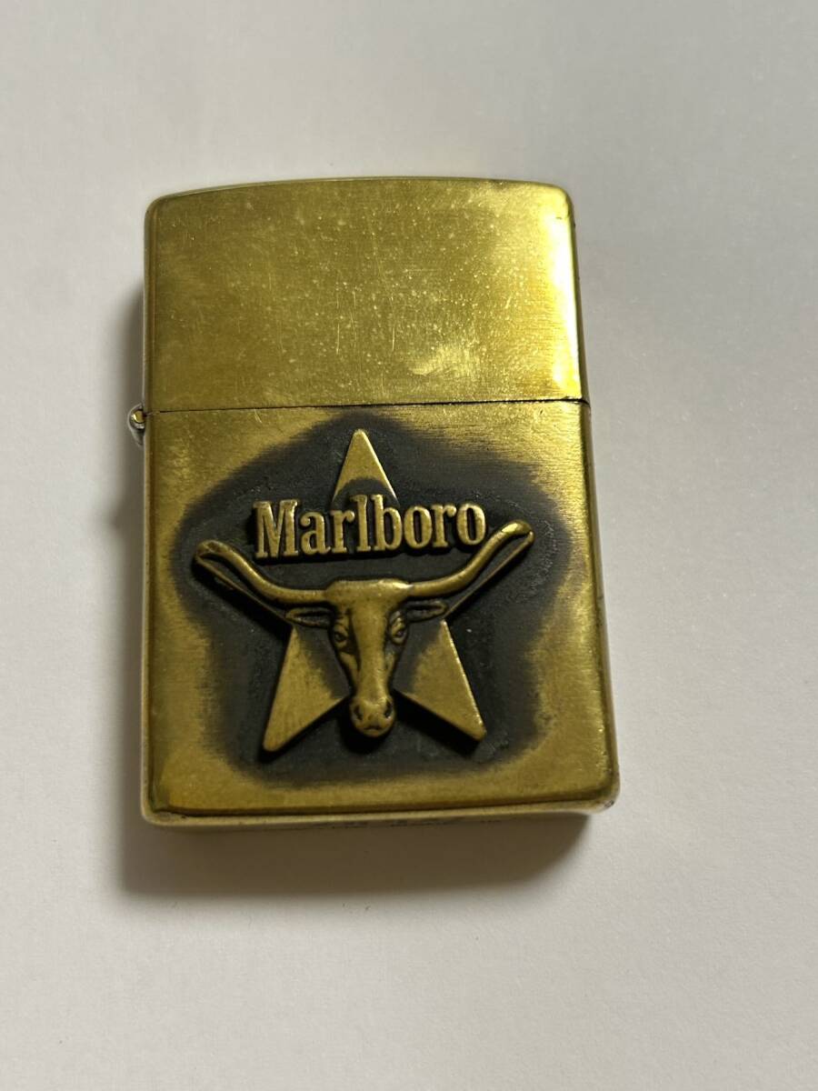 未使用★Zippo ジッポー Marlboro マールボロ マルボロ オイルライター コレクション 希少_画像1