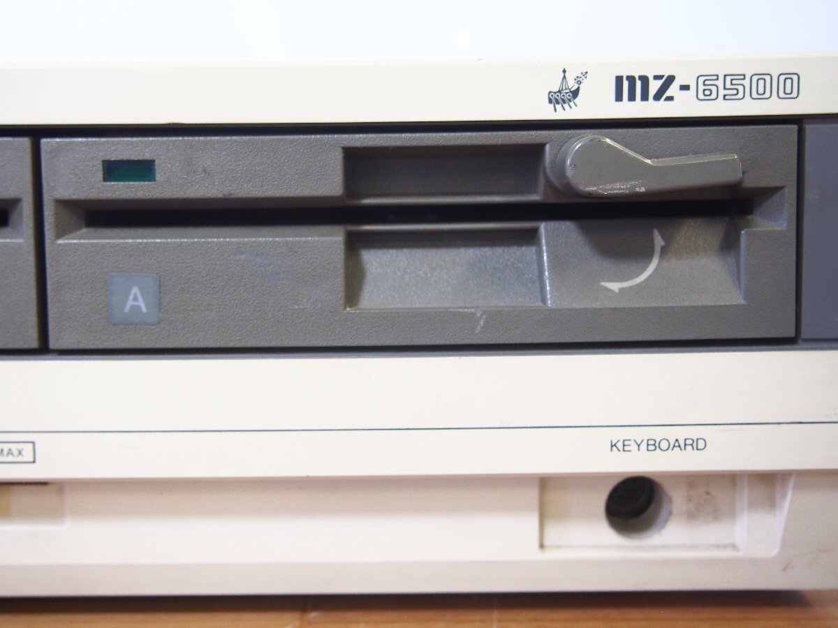 ☆【1T0304-5】 SHARP シャープ mz-6500 エムゼット パーソナルコンピュータ mz-6541 ジャンクの画像7