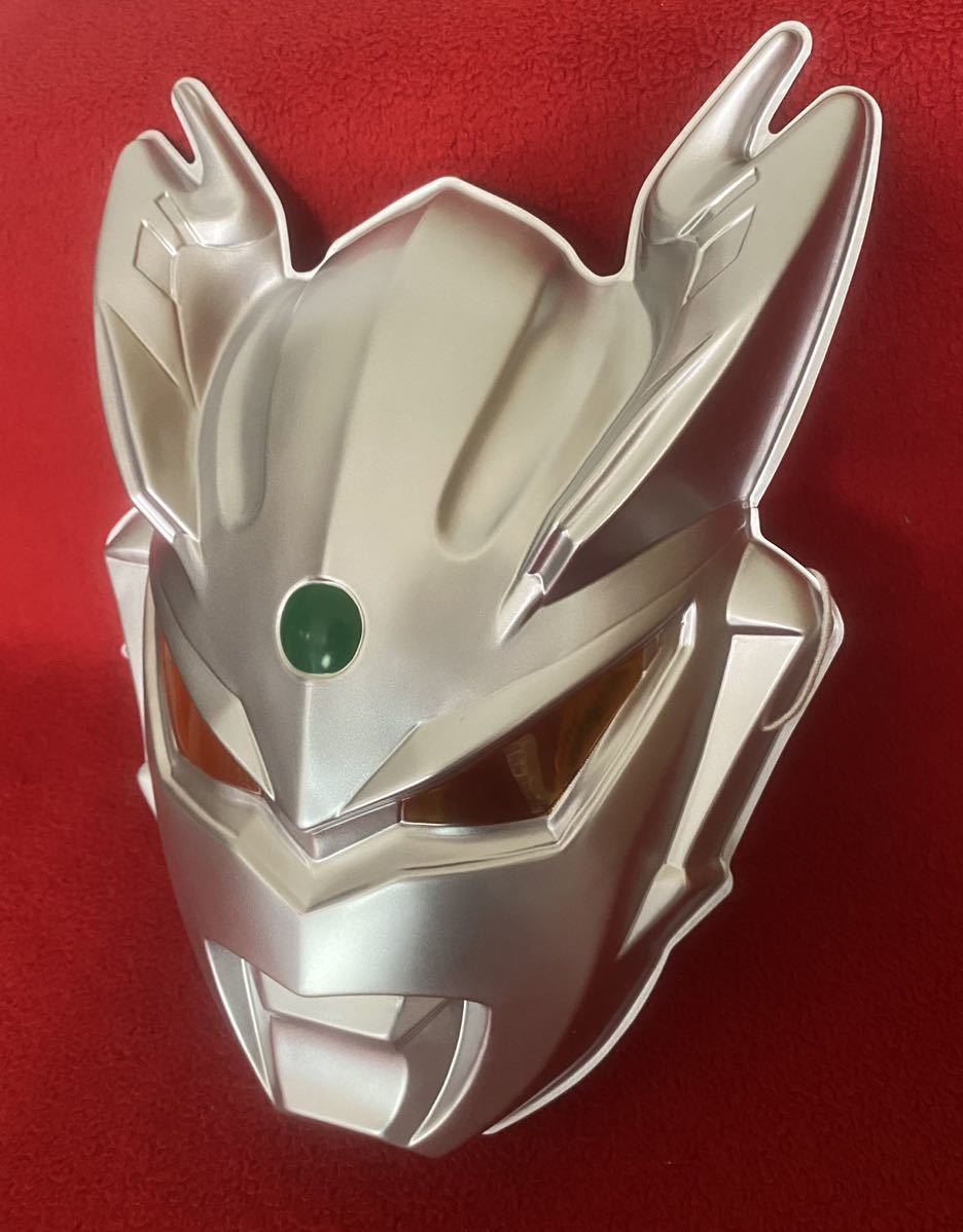 キャラおめん！ウルトラマン：セブンの息子！ゼロのお面「ゼロスラッガーで倒す！の画像3