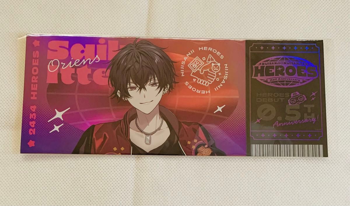 ホロチケ にじさんじ HEROES Half Anniversary ランダム ホロチケ にじさんじ HEROES Half Anniversary ランダム