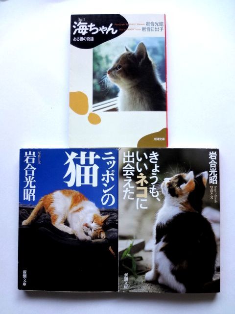 [ библиотека 3 шт. ] море Chan / Nippon. кошка /....,.. кошка .....* скала . свет ./ Shincho Bunko * стоимость доставки 310 иен ~