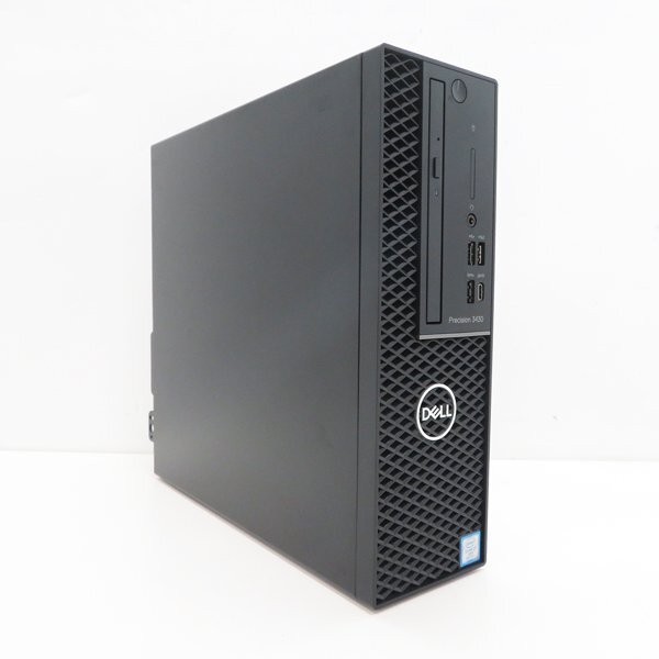 1円スタート〇DELL Precision 3430 SFF【Core i7 8700(6コア12スレッド)/メモリ32GB/SSD256GB(M.2 NVMe)/Windows11/DVD-RW】_画像1